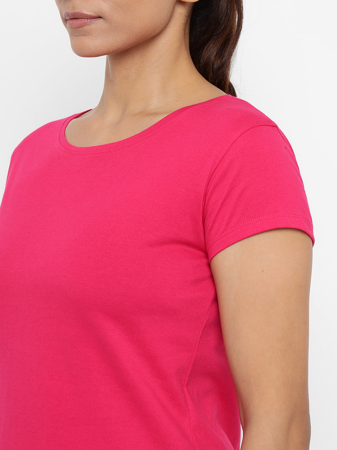 Appulse Women's Back Open T-Shirt | Women | Premium Cotton | Activewear | Athleisure