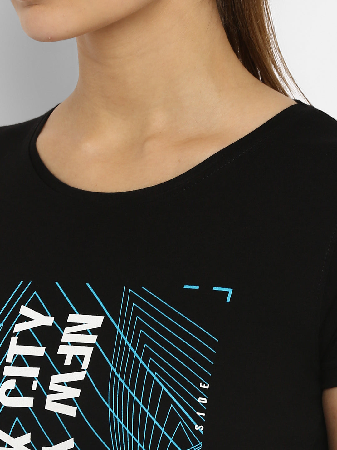 Ap'pulse Women's Printed Sport T-Shirt