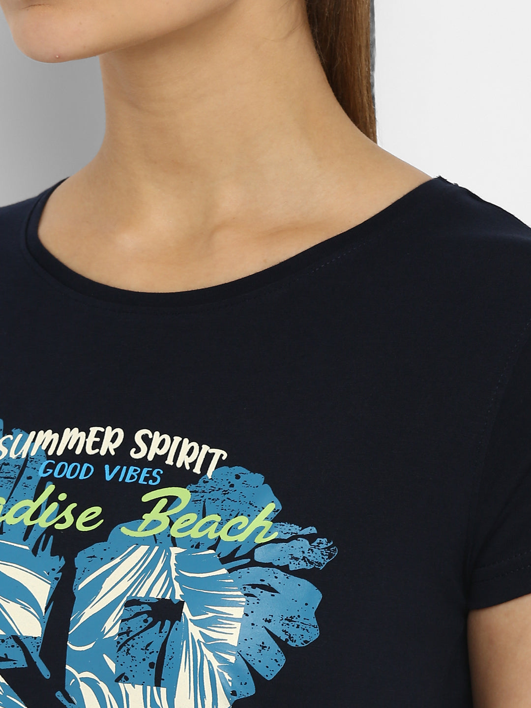 Ap'pulse Women's Printed Sport T-Shirt