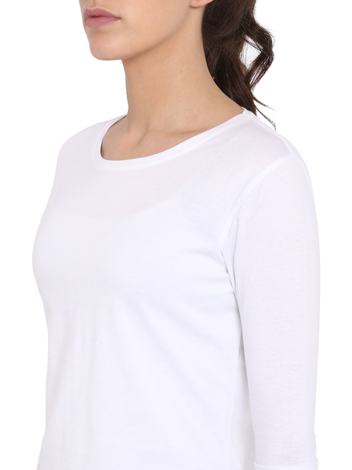 Ap'pulse Women's 3/4th sleeve Round Neck Tshirt