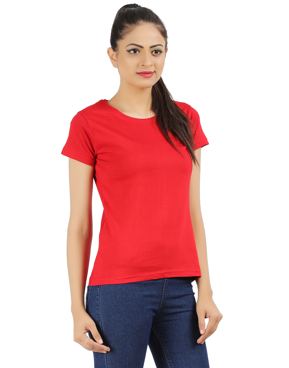 Ap'pulse Women's Short Sleeve Round neck Tshirt