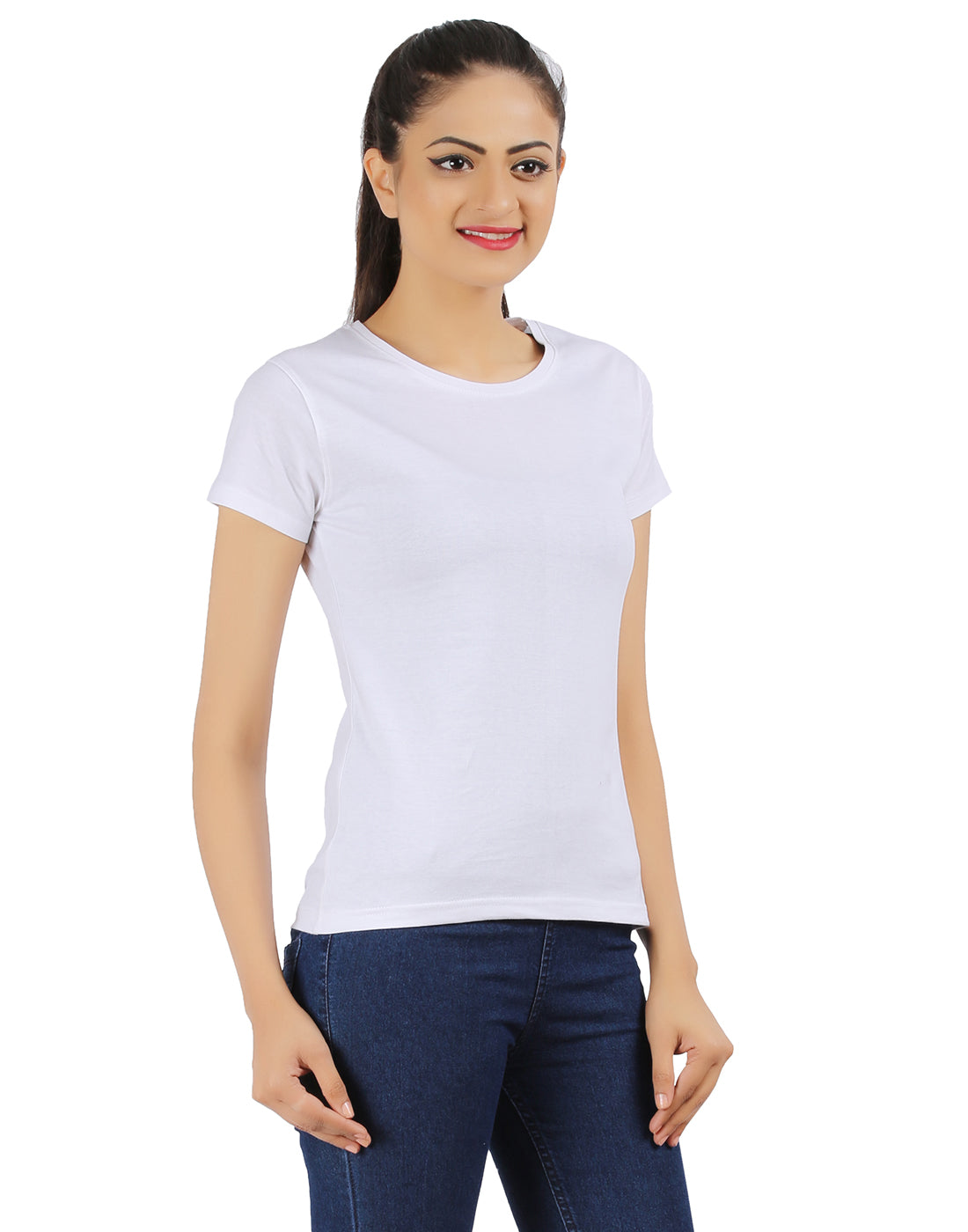 Ap'pulse Women's Short Sleeve Round neck Tshirt