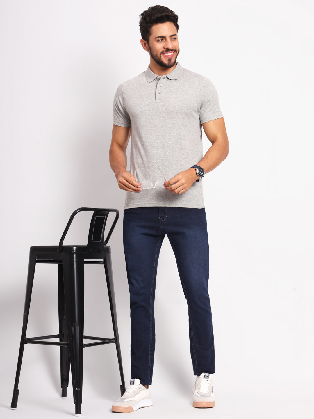 Ap'pulse Men's Casual Polo Tshirt