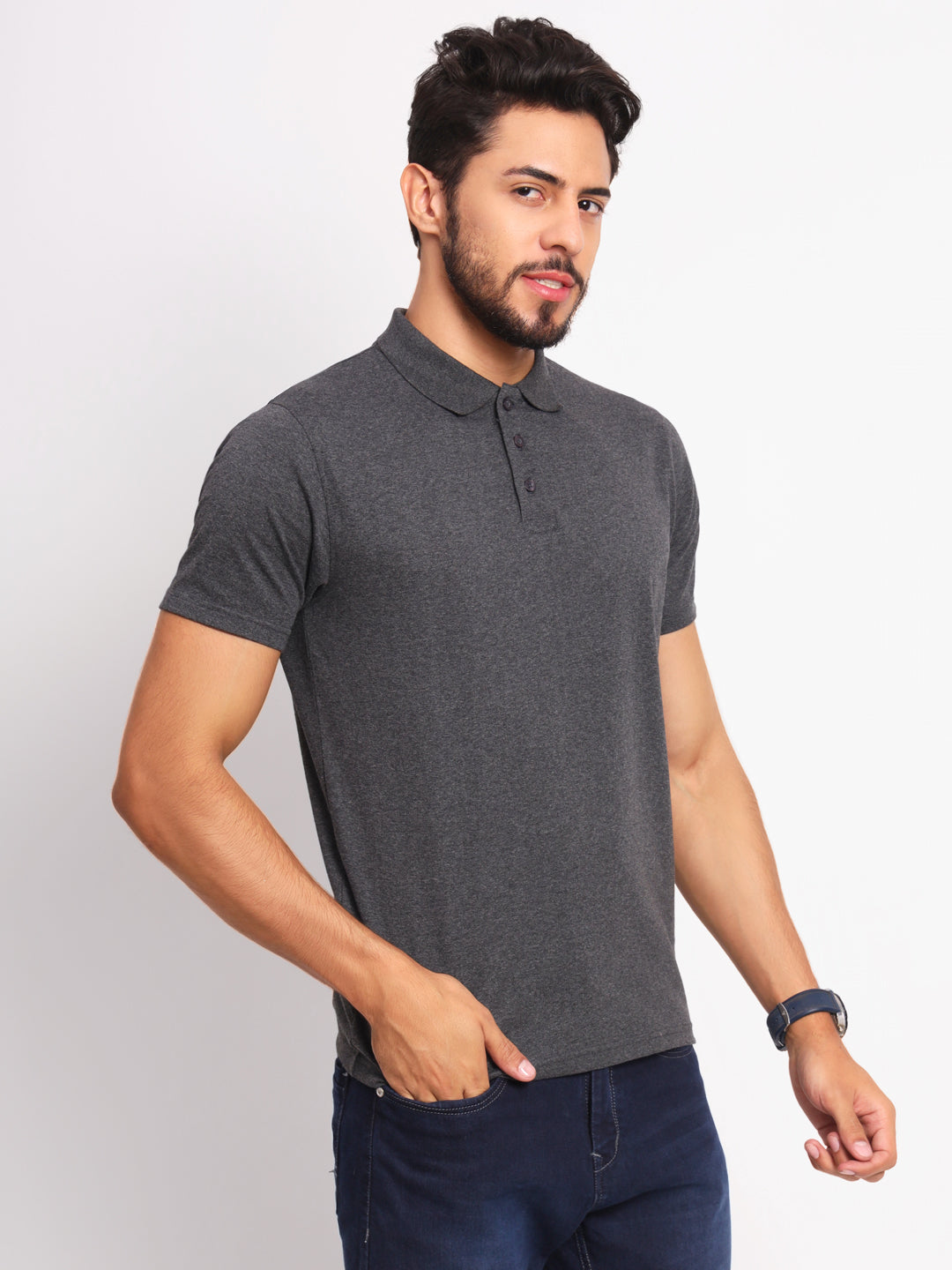 Ap'pulse Men's Casual Polo Tshirt