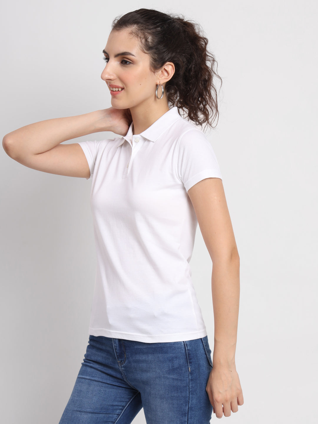 Ap'pulse Women's Casual Polo Tshirt