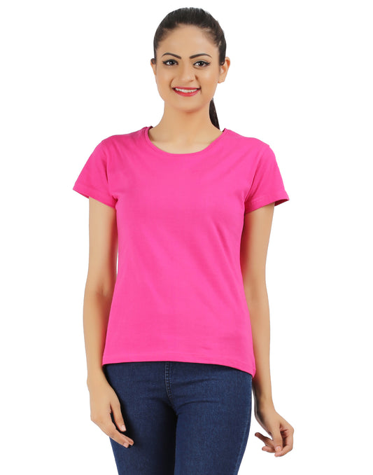 Ap'pulse Women's Short Sleeve Round neck Tshirt