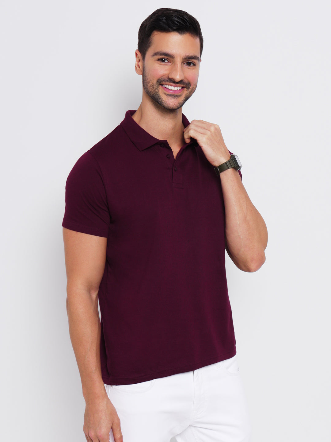 Ap'pulse Men's Casual Polo Tshirt
