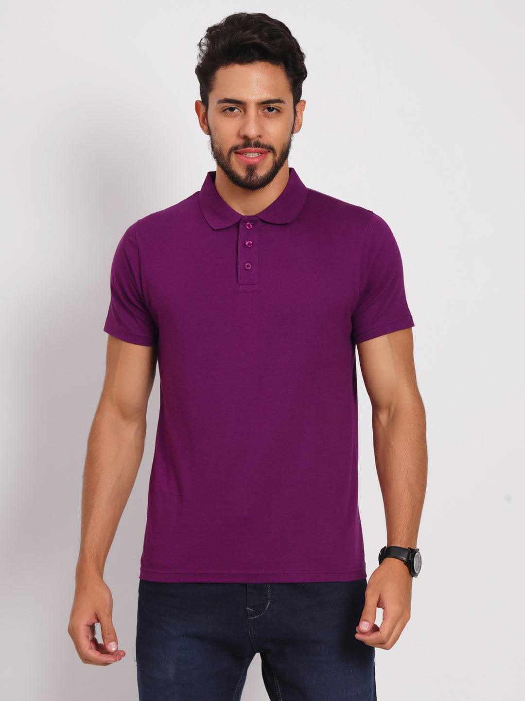 Ap'pulse Men's Casual Polo Tshirt