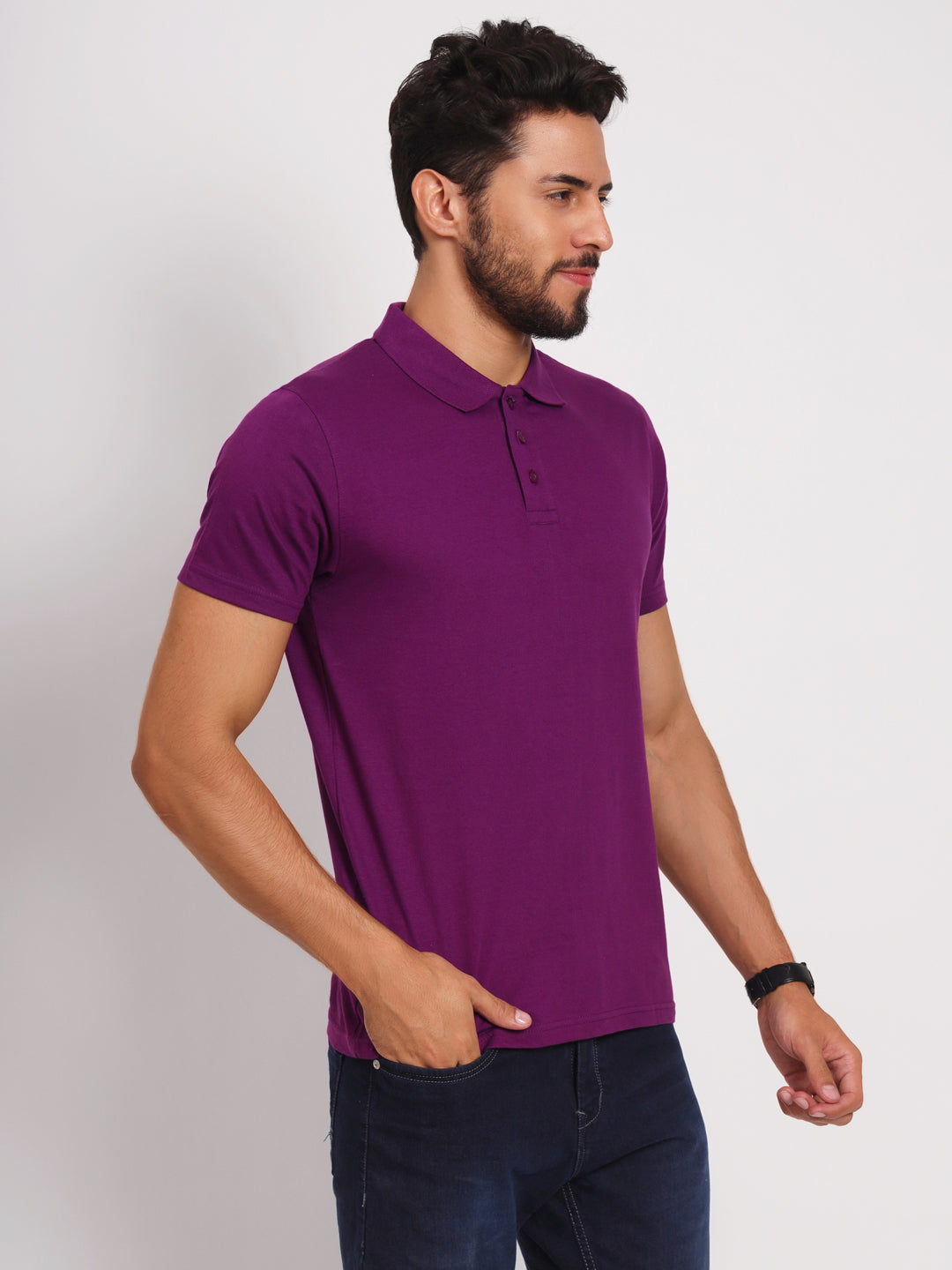Ap'pulse Men's Casual Polo Tshirt
