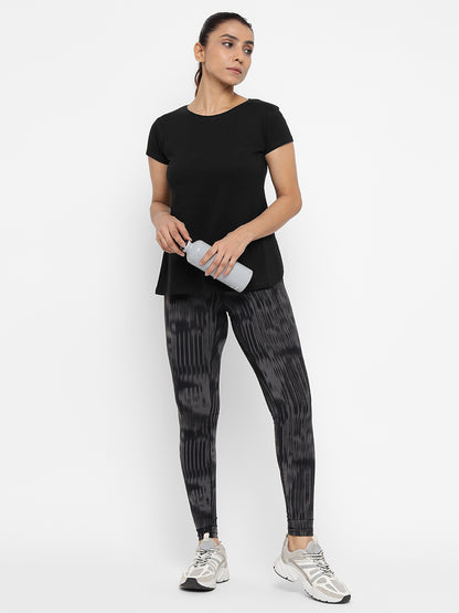 Appulse Women's Back Open T-Shirt | Women | Premium Cotton | Activewear | Athleisure