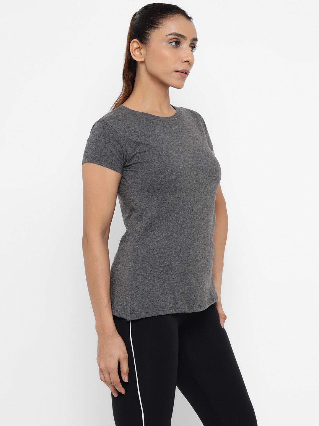 Ap'pulse Women's Back Open Tshirt