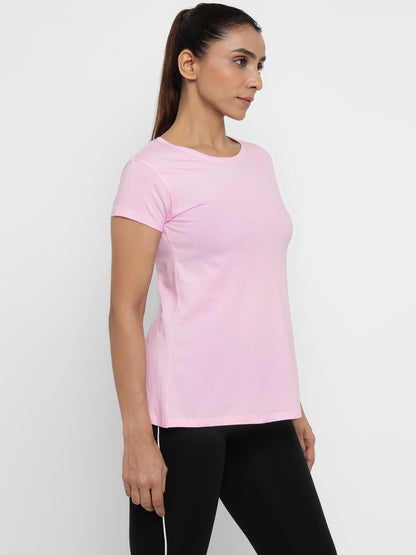 Appulse Women's Back Open T-Shirt | Women | Premium Cotton | Activewear | Athleisure