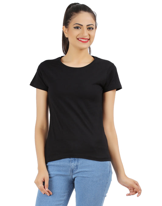 Ap'pulse Women's Short Sleeve Round neck Tshirt