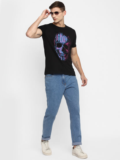 Appulse Men's Short Sleeve Round Neck Printed T-Shirt | Men | Premium Cotton | Activewear | Athleisure