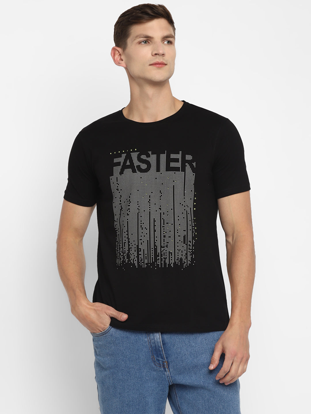 Appulse Men's Short Sleeve Round Neck Printed T-Shirt | Men | Premium Cotton | Activewear | Athleisure