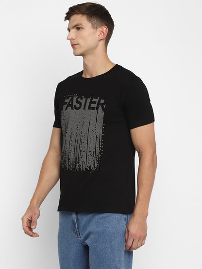 Appulse Men's Short Sleeve Round Neck Printed T-Shirt | Men | Premium Cotton | Activewear | Athleisure