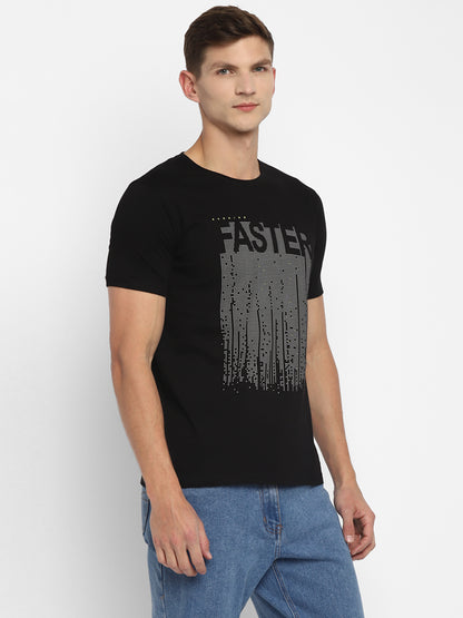 Appulse Men's Short Sleeve Round Neck Printed T-Shirt | Men | Premium Cotton | Activewear | Athleisure