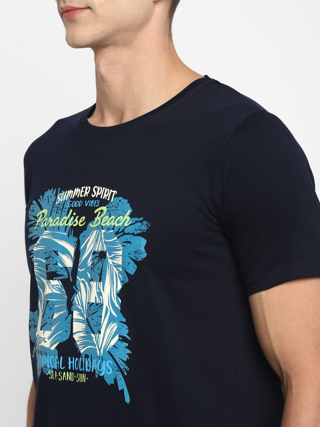 Appulse Men's Short Sleeve Round Neck Printed T-Shirt | Men | Premium Cotton | Activewear | Athleisure