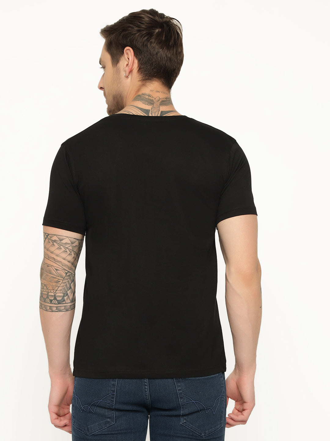 Ap'pulse Men's Short Sleeve Henley Tshirt