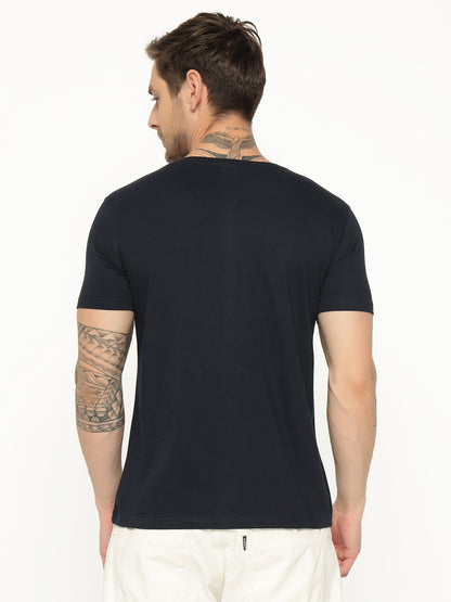 Appulse Men's Short Sleeve Henley T-Shirt | Men | Premium Cotton | Activewear | Athleisure