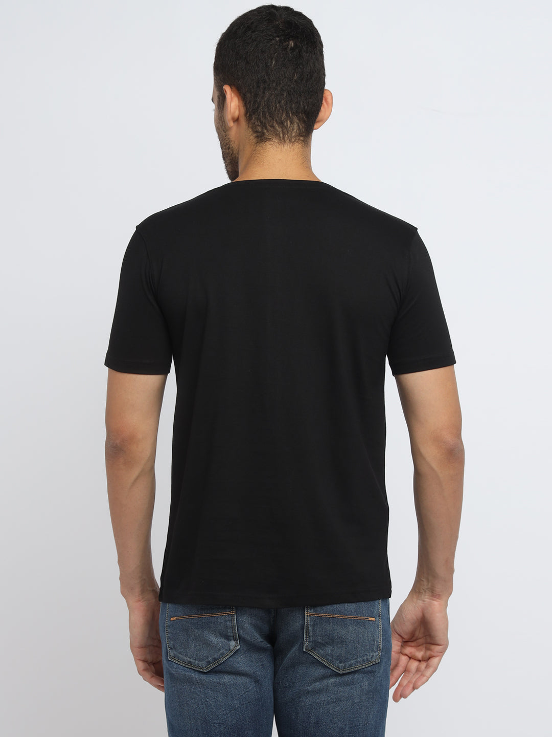 Ap'pulse Men's Short Sleeve Henley Tshirt