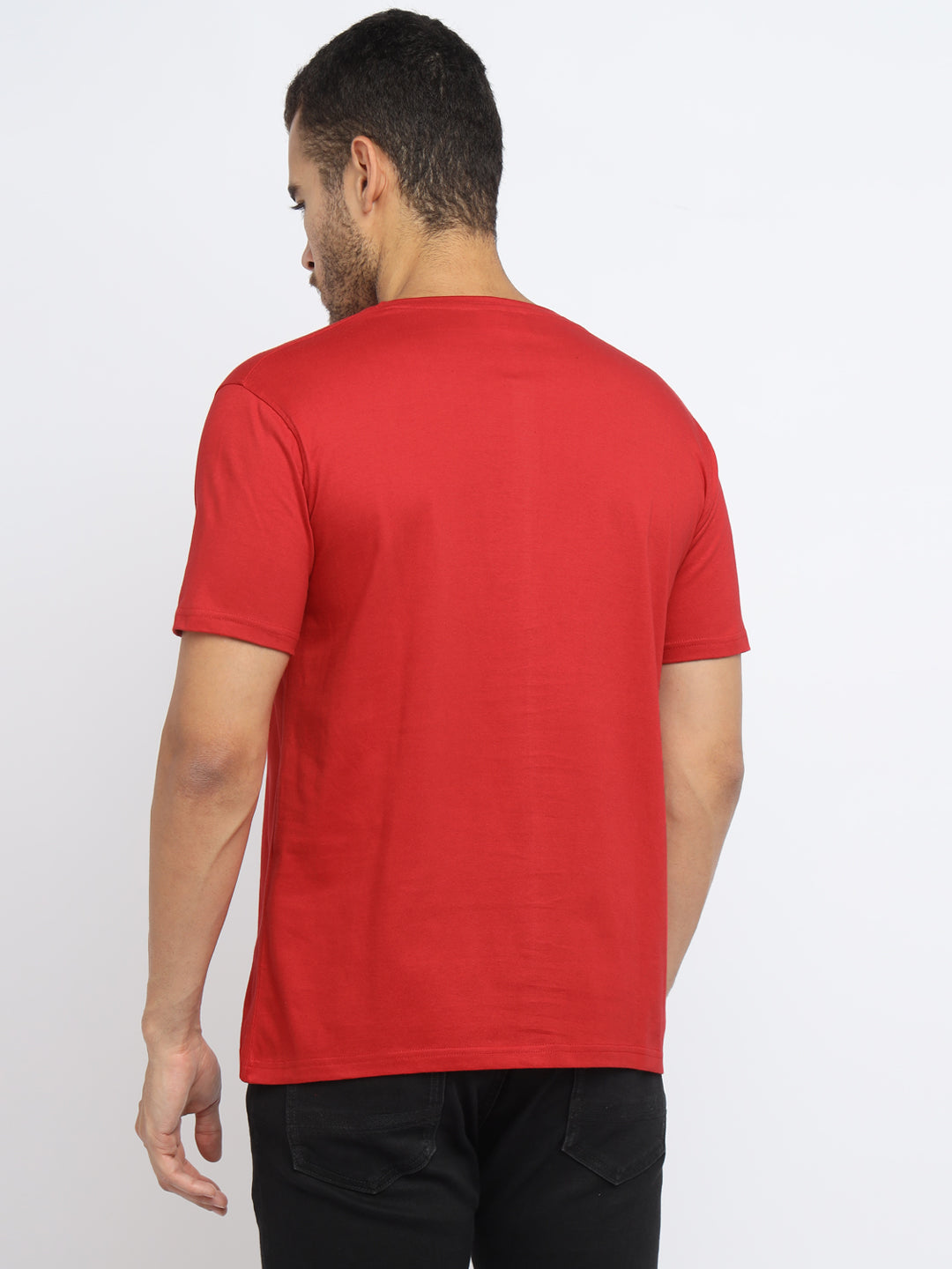 Ap'pulse Men's Short Sleeve Henley Tshirt