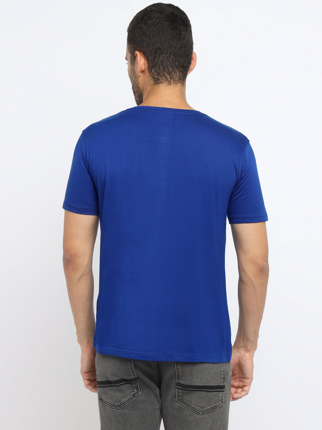 Ap'pulse Men's Short Sleeve Henley Tshirt