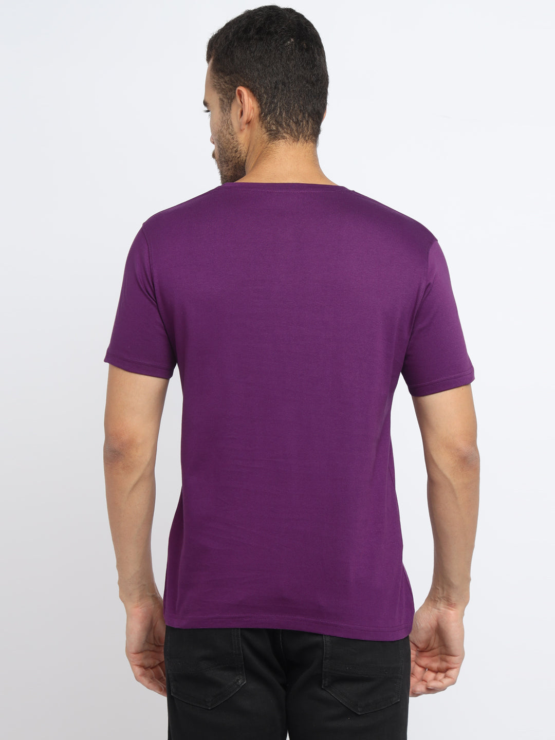 Ap'pulse Men's Short Sleeve Henley Tshirt