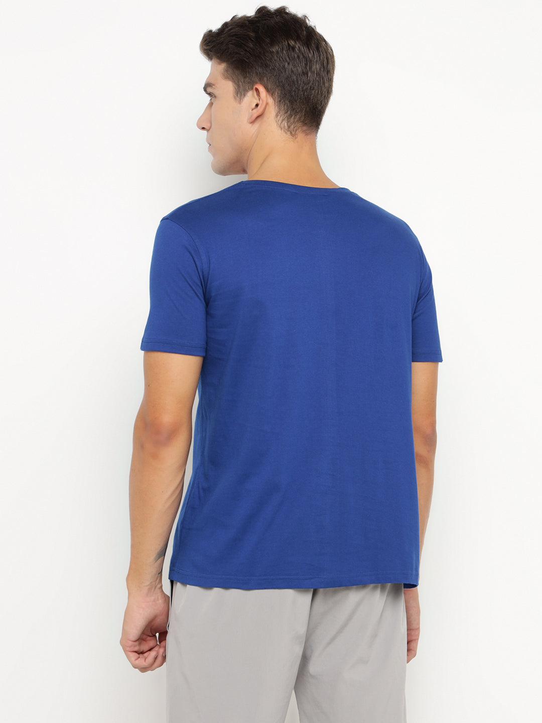 Ap'pulse Men's Short Sleeve Henley Tshirt