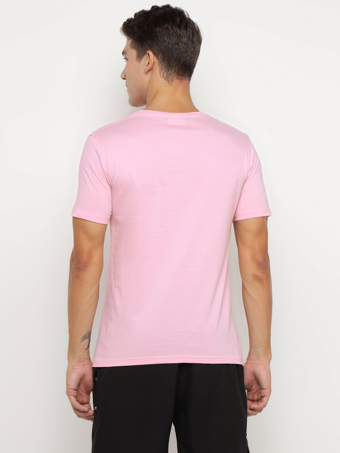 Ap'pulse Men's Short Sleeve Henley Tshirt