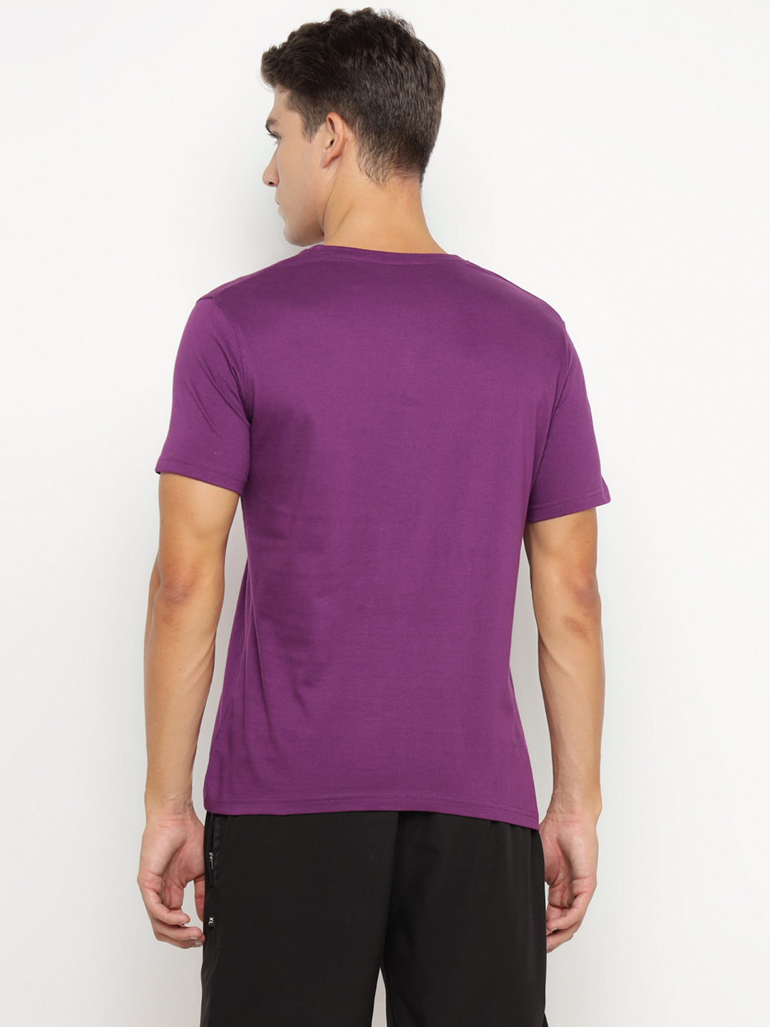 Ap'pulse Men's Short Sleeve Henley Tshirt