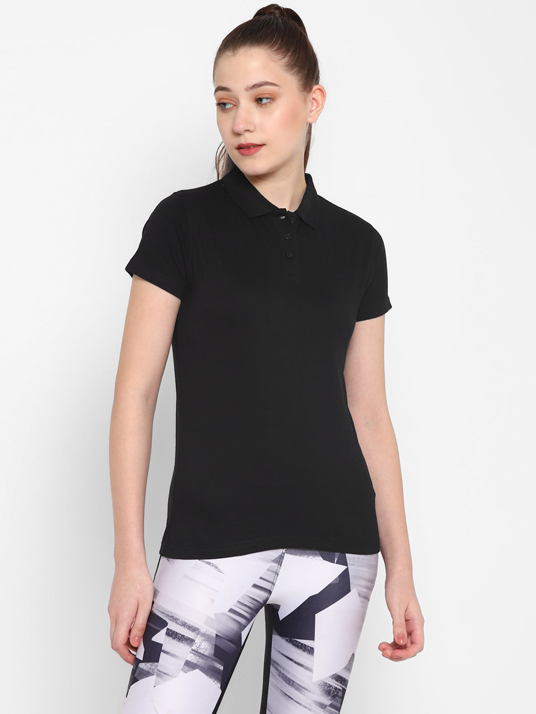 Appulse Women's Sports Polo T-Shirt | Women | Premium Cotton | Activewear | Athleisure