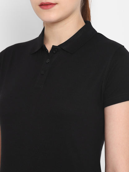 Appulse Women's Sports Polo T-Shirt | Women | Premium Cotton | Activewear | Athleisure