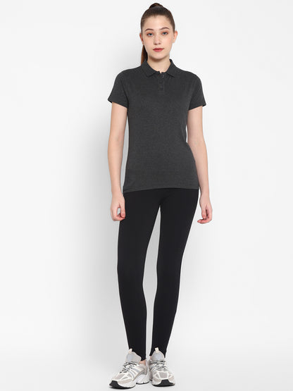 Appulse Women's Sports Polo T-Shirt | Women | Premium Cotton | Activewear | Athleisure