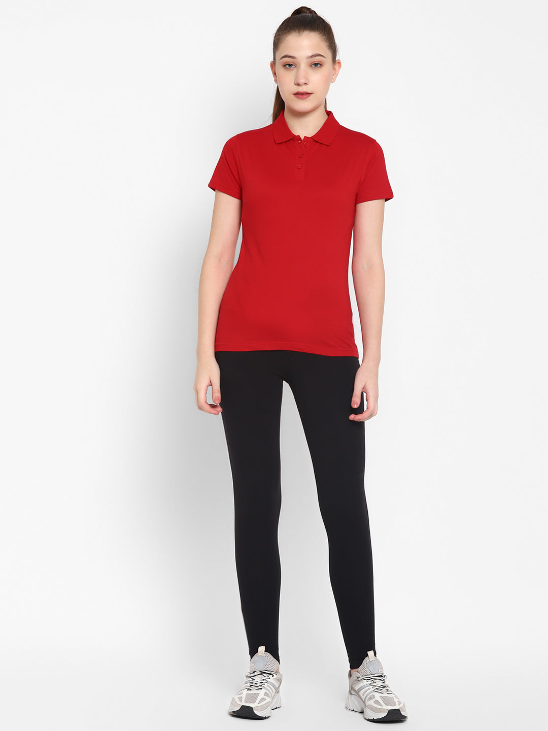 Ap'pulse Women's Sports Polo Tshirt