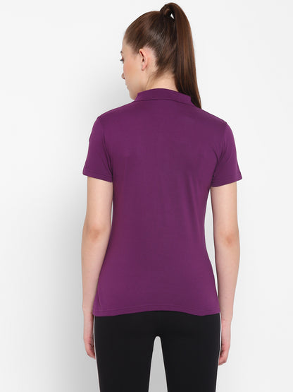 Appulse Women's Sports Polo T-Shirt | Women | Premium Cotton | Activewear | Athleisure