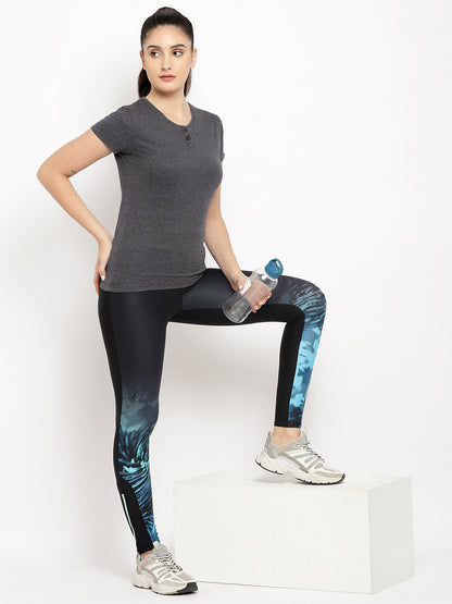 Appulse Women's Short Sleeve Henley T-Shirt | Women | Premium Cotton | Activewear | Athleisure