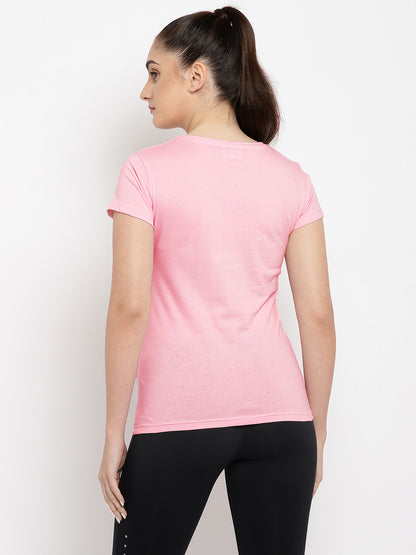 Appulse Women's Short Sleeve Henley T-Shirt | Women | Premium Cotton | Activewear | Athleisure