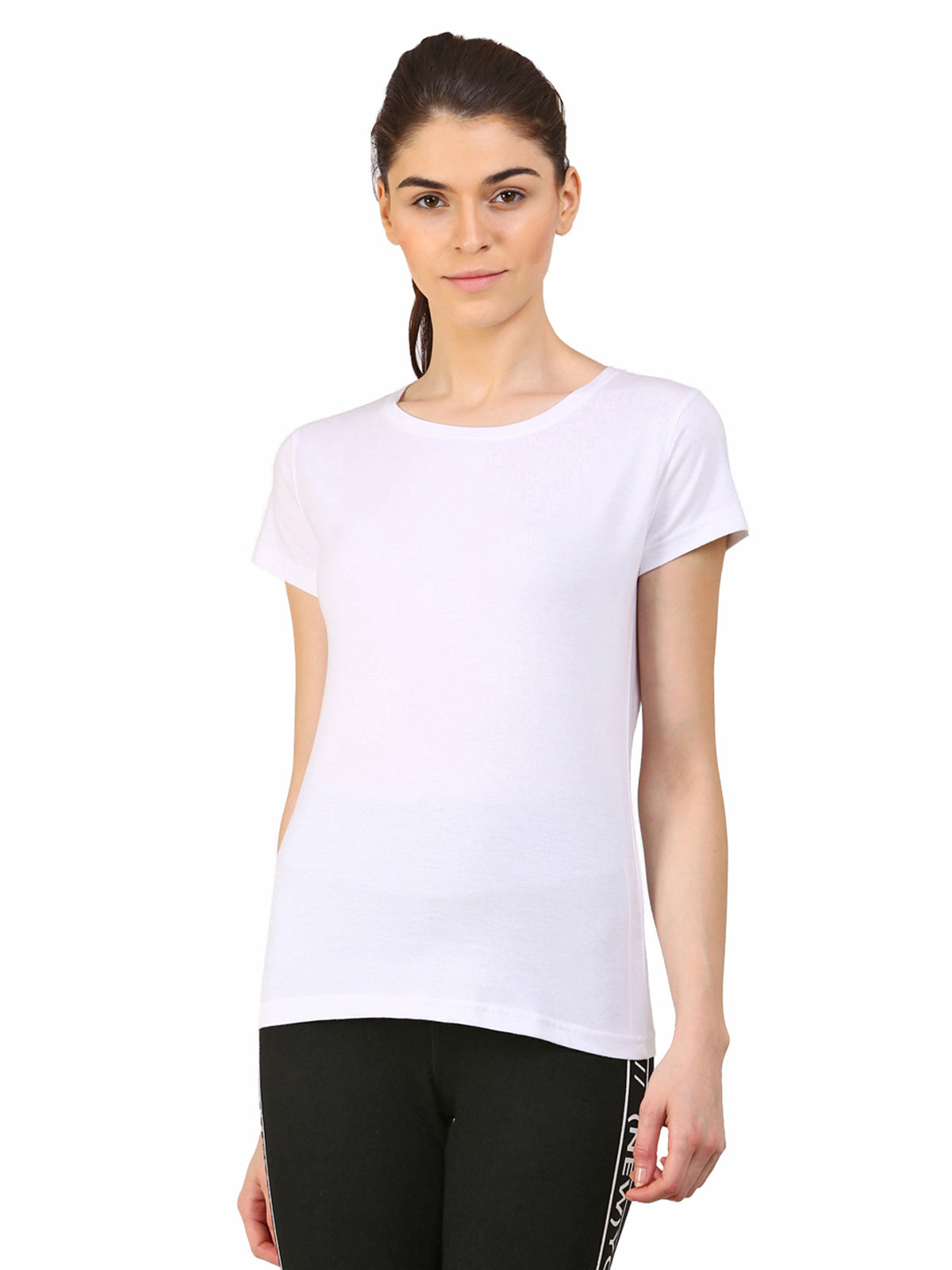 Ap'pulse Women's Short Sleeve Round neck Tshirt
