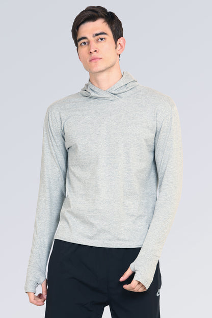 Appulse Men's Hooded Thumb Hole T-Shirt | Men | Premium Cotton | Activewear | Athleisure