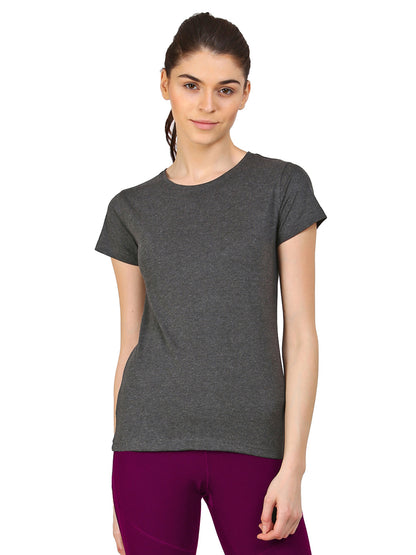 Appulse Women's Short Sleeve Round neck T-Shirt | Women | Premium Cotton | Activewear | Athleisure
