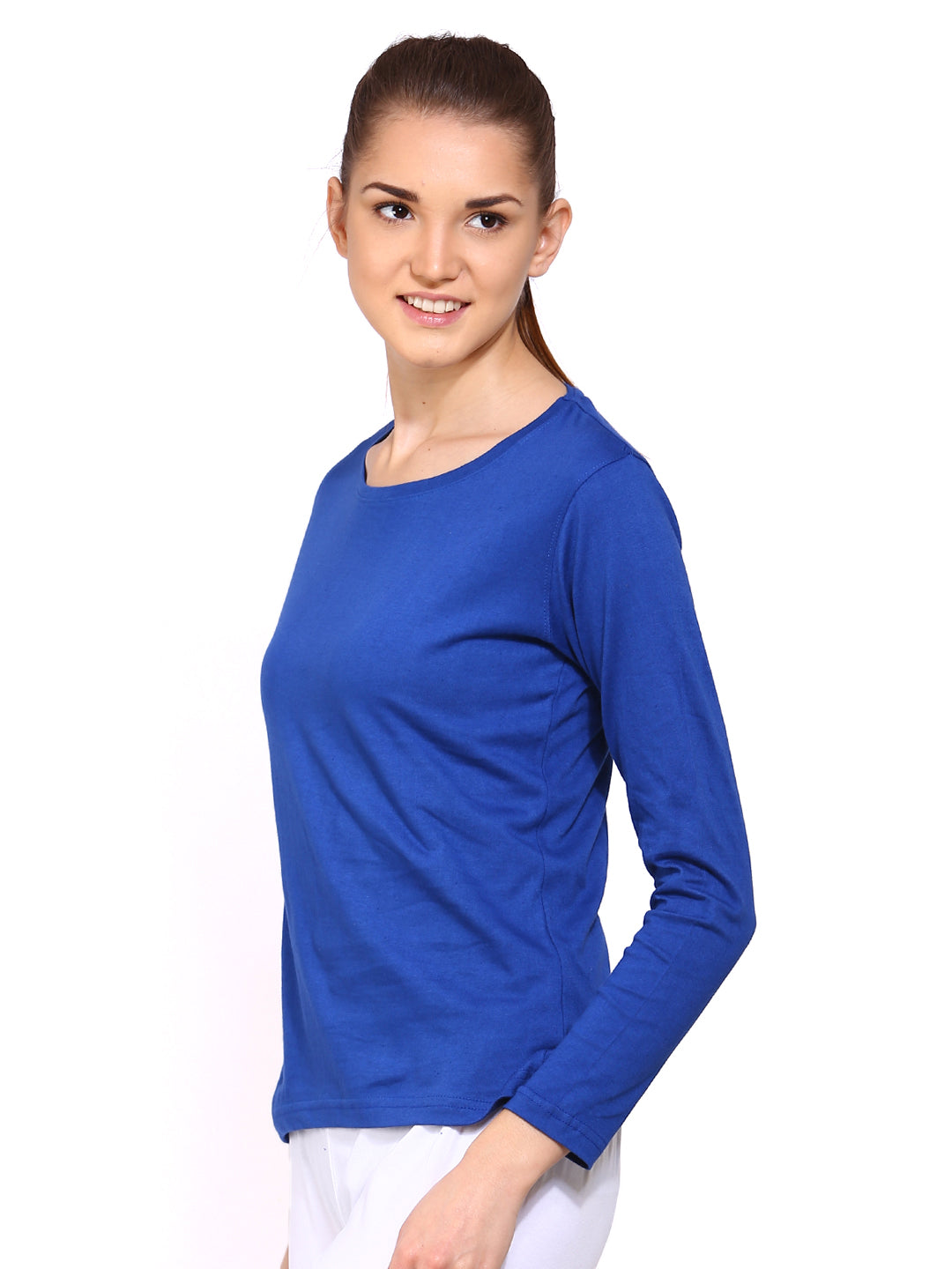 Ap'pulse Women's Long Sleeve Round Neck T-Shirt