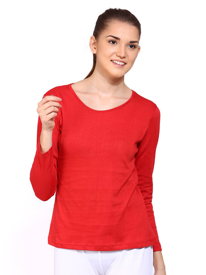 Appulse Women's Long Sleeve Round Neck T-Shirt | Women | Premium Cotton | Activewear | Athleisure