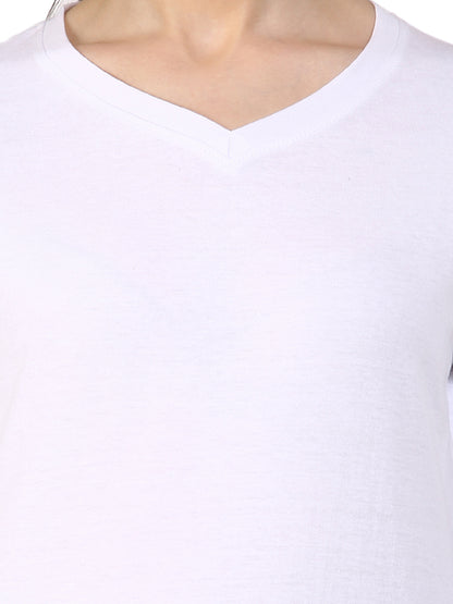 Appulse Women's Long Sleeve V neck T-Shirt | Women | Premium Cotton | Activewear | Athleisure