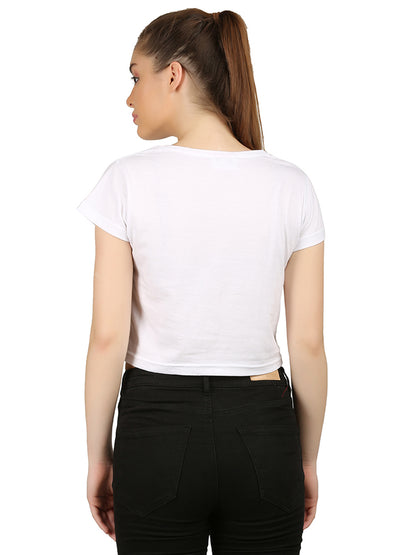 Appulse Women's Short Sleeve Crop Top | Women | Premium Cotton | Activewear | Athleisure