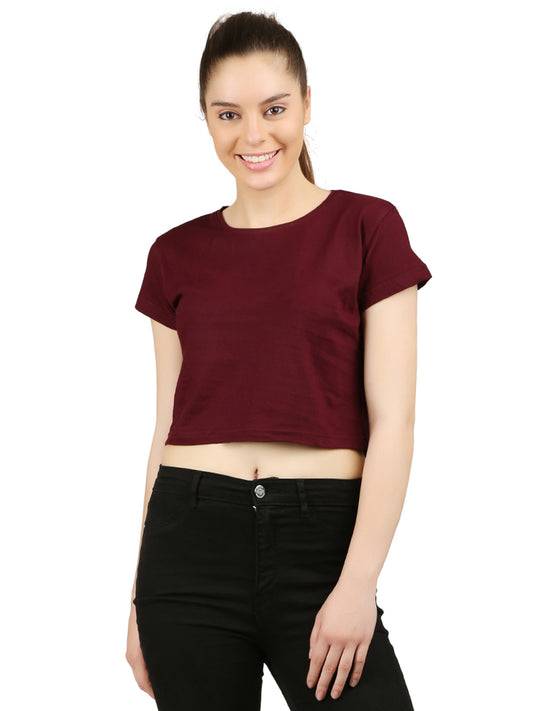 Ap'pulse Women's Short Sleeve Croptop