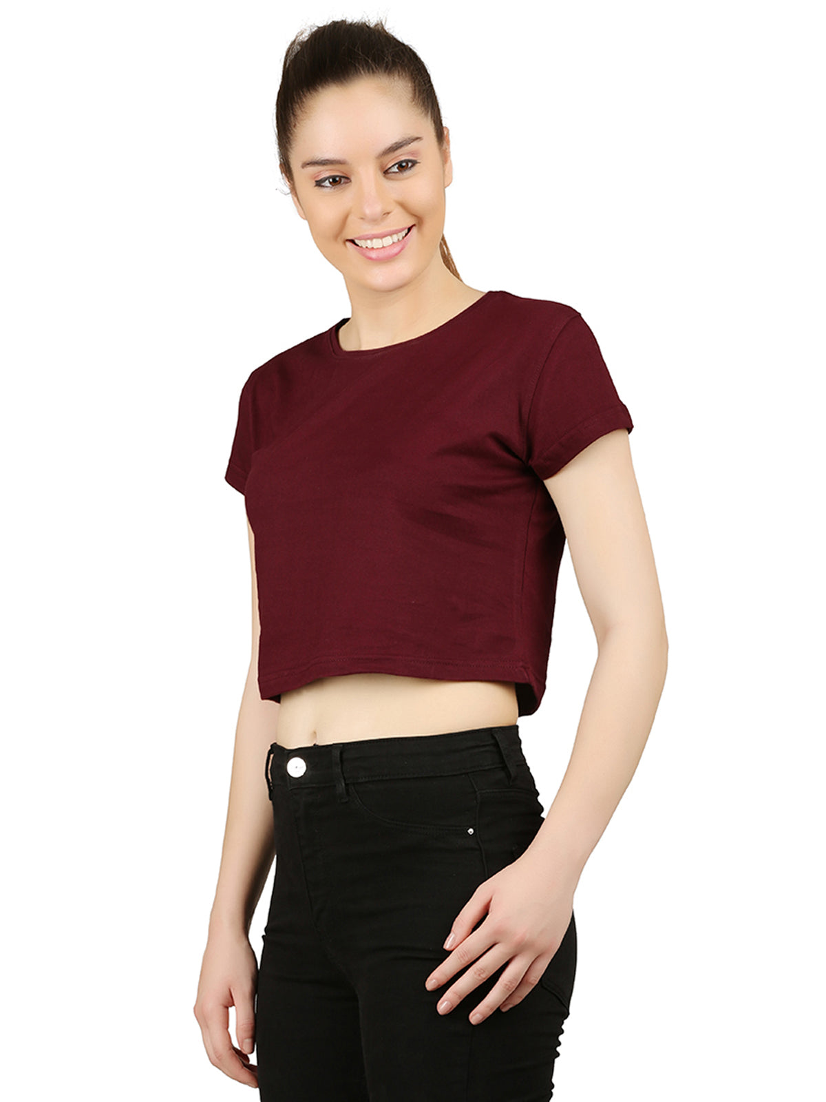 Ap'pulse Women's Short Sleeve Croptop