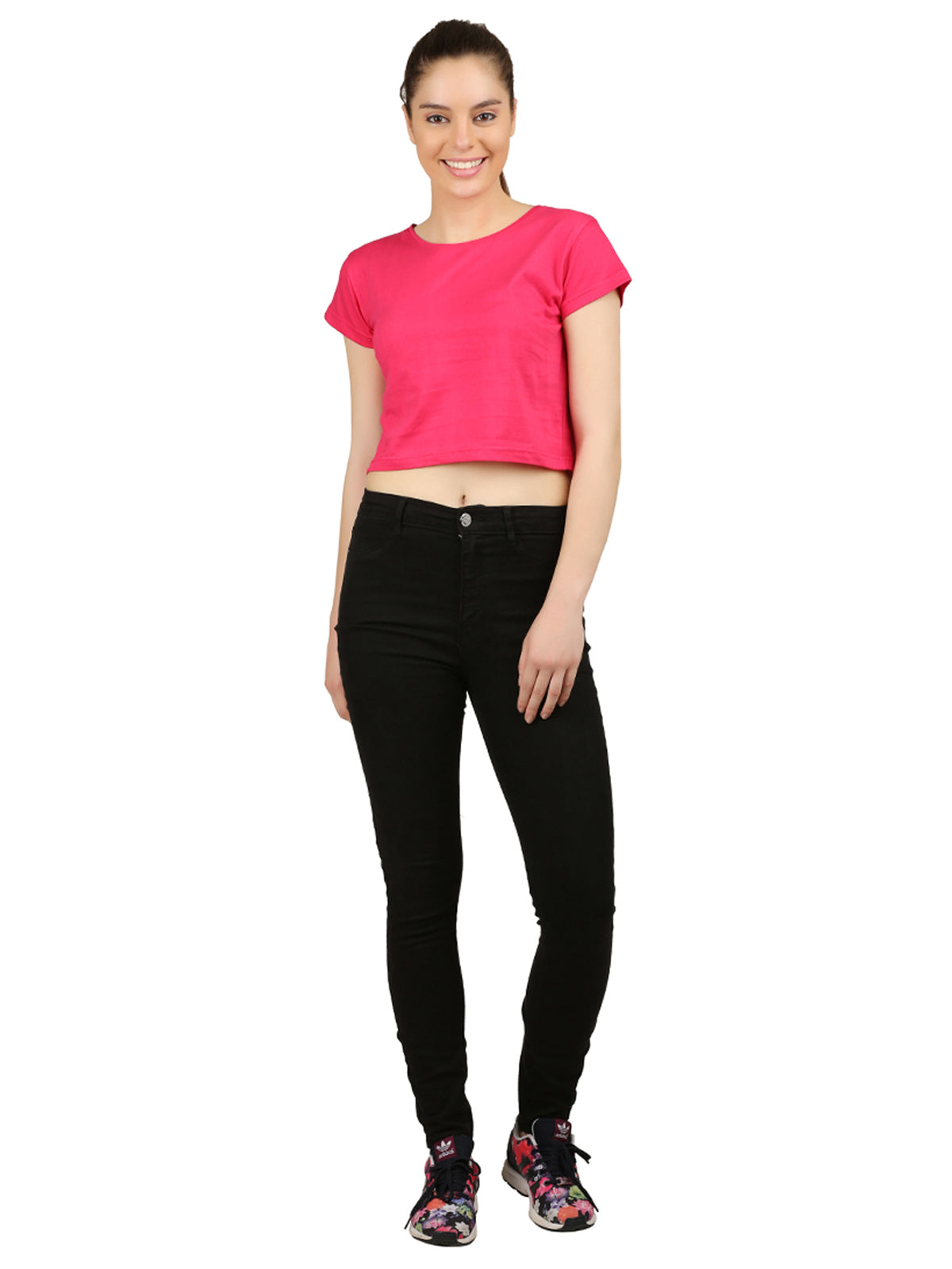 Ap'pulse Women's Short Sleeve Croptop