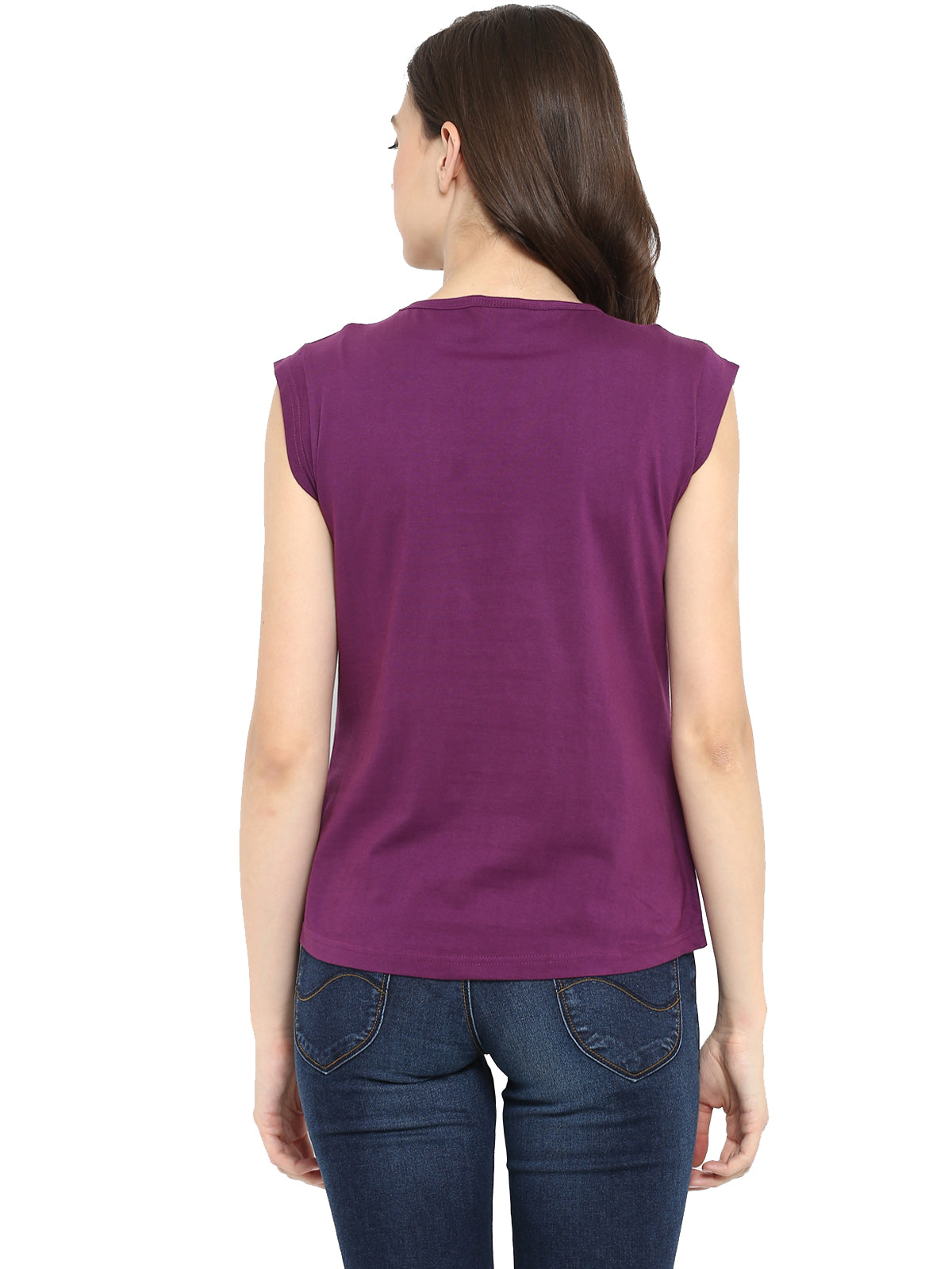 Ap'pulse Women's Cap Sleeve Tshirt