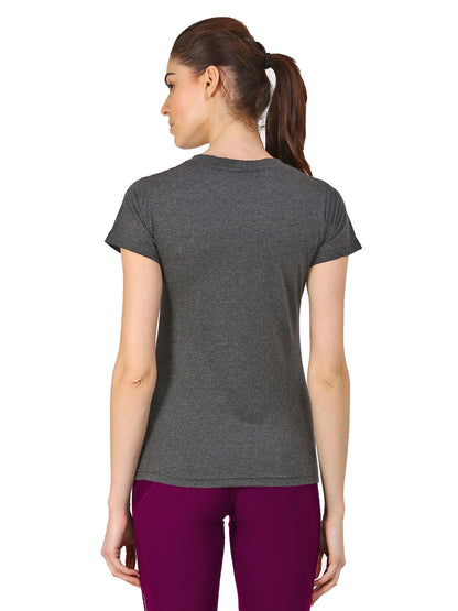 Appulse Women's Short Sleeve V neck T-Shirt | Women | Premium Cotton | Activewear | Athleisure